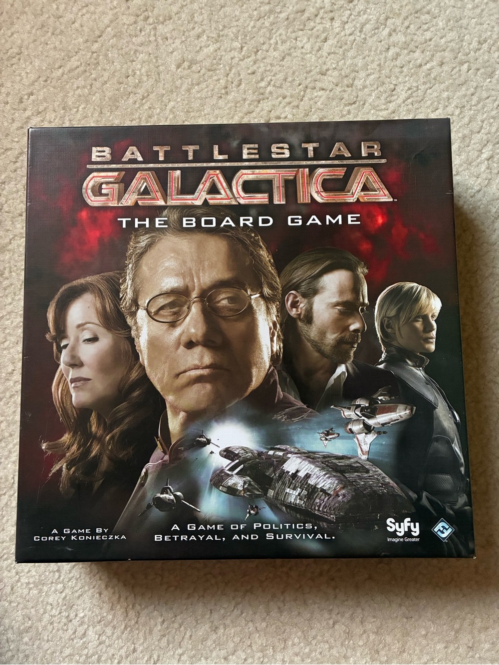 Batttlestar Galactica Board Game (out of print)